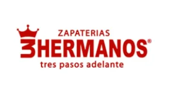 Logo de Zapaterías 3 Hermanos en SunMall Hermosillo