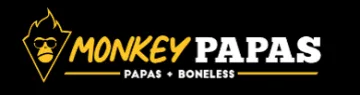 Logo de Monkey Papas en SunMall Hermosillo